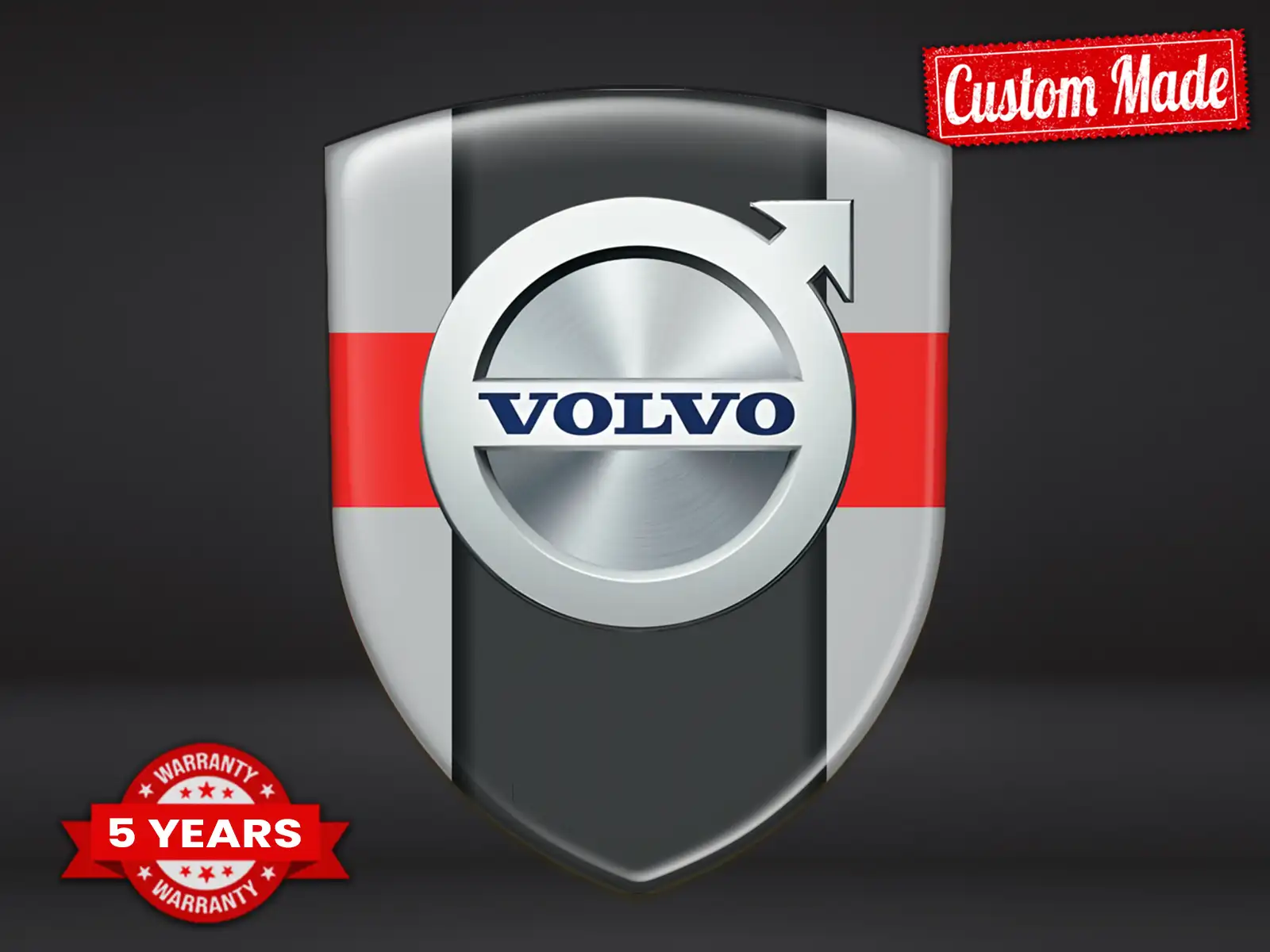 Volvo Emblemas Auto Personalizados Pro Máximo Diseño Estilizado